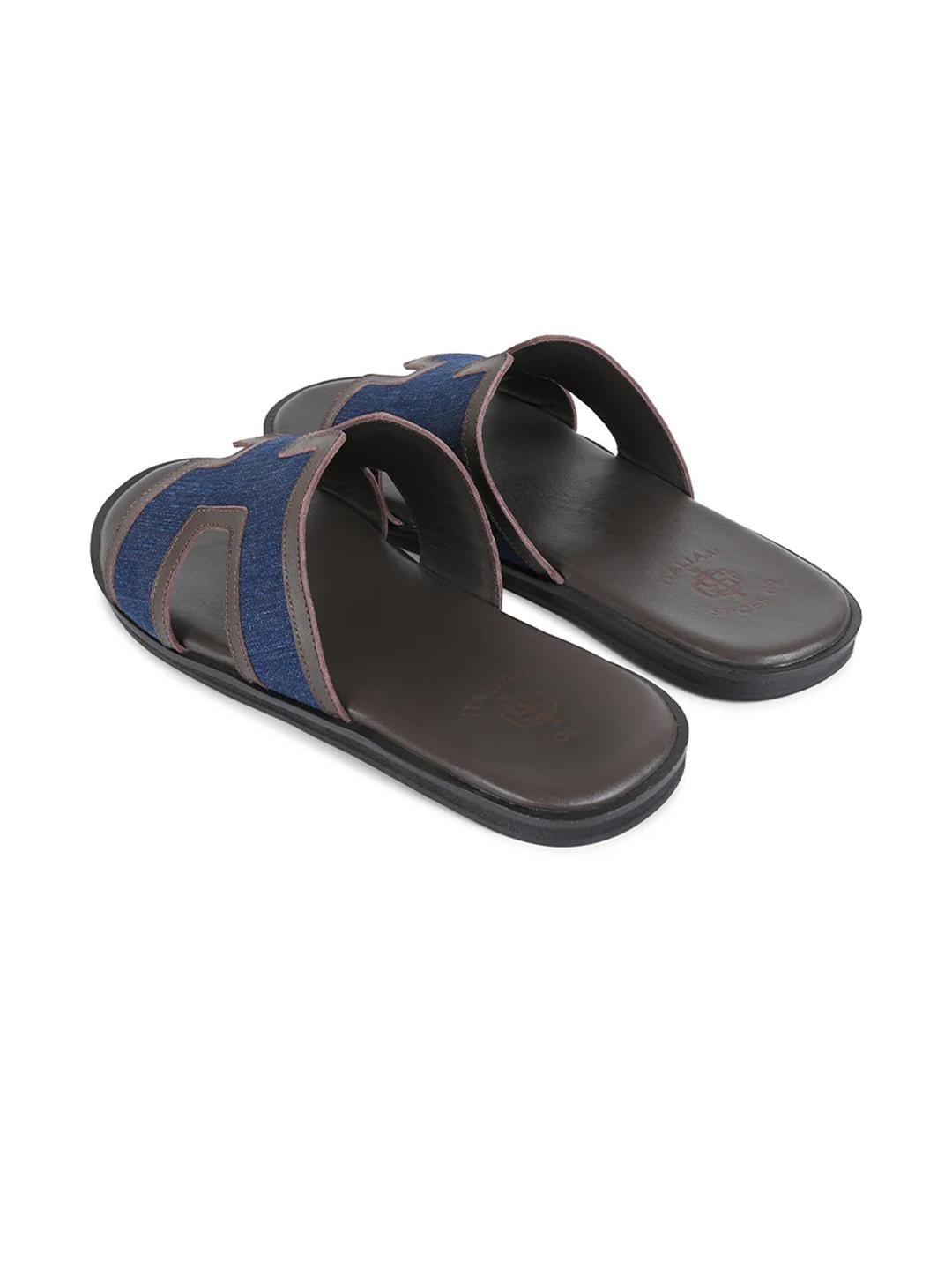 ITALIAN SHOES CO Blue Flip Flops-image-34