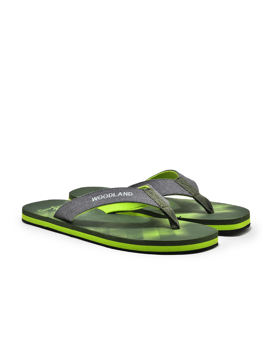 Woodland Men Colourblocked Rubber Slip-On-picture-39