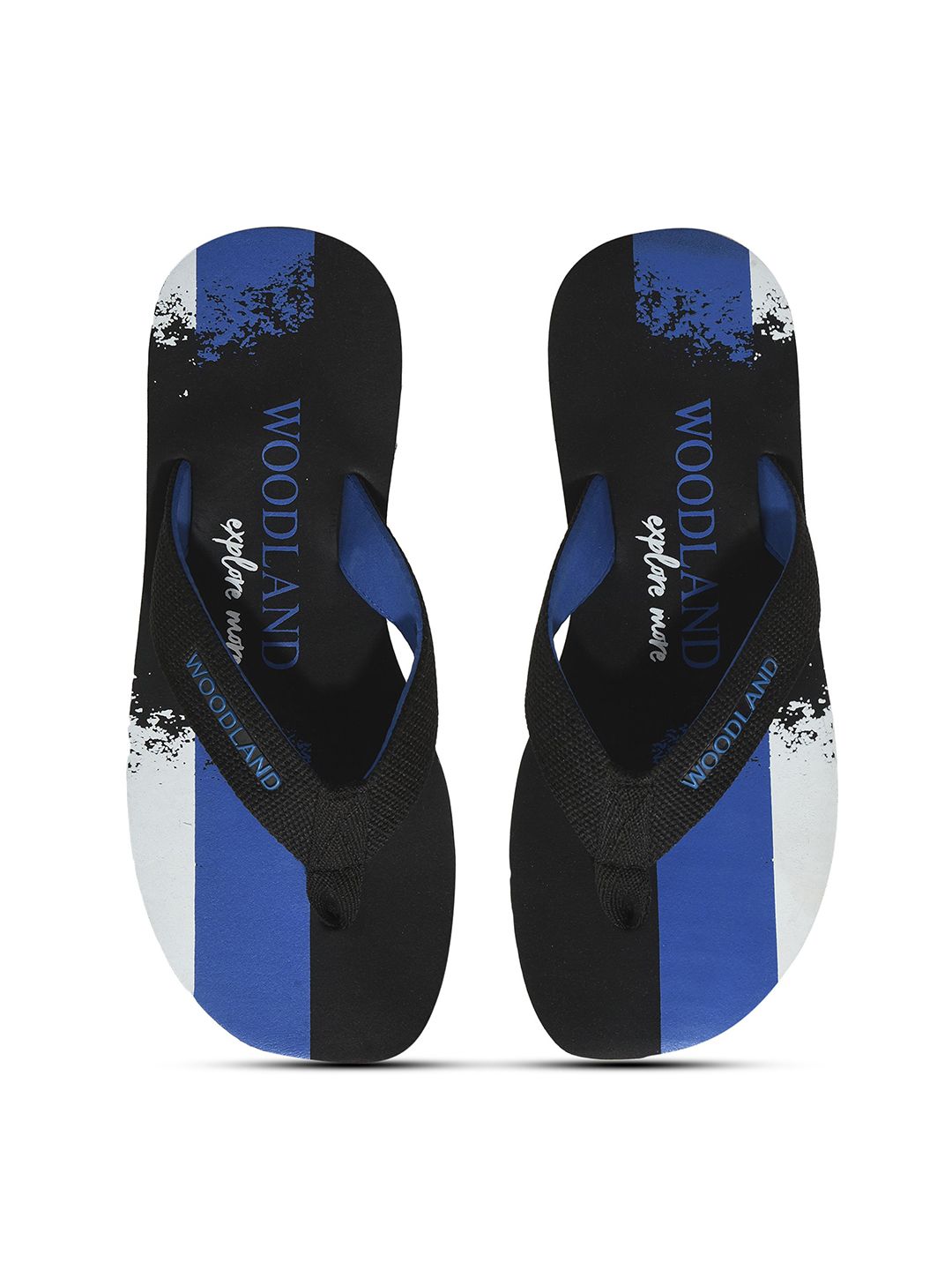 Woodland Men Printed Thong Flip-Flops-picture-30