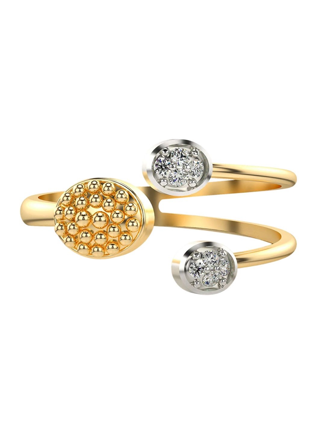 VALANOVA Women Yellow Ring Diamond-picture-22
