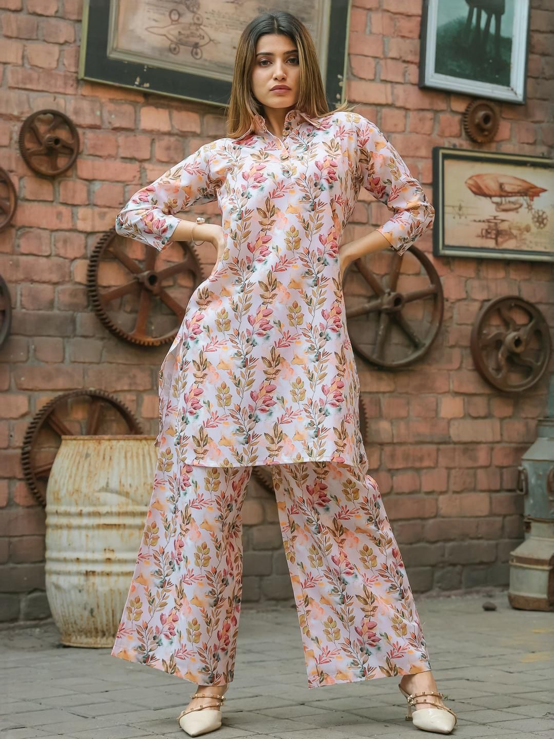 BROYAAR SHOP Women White Kurta Sets