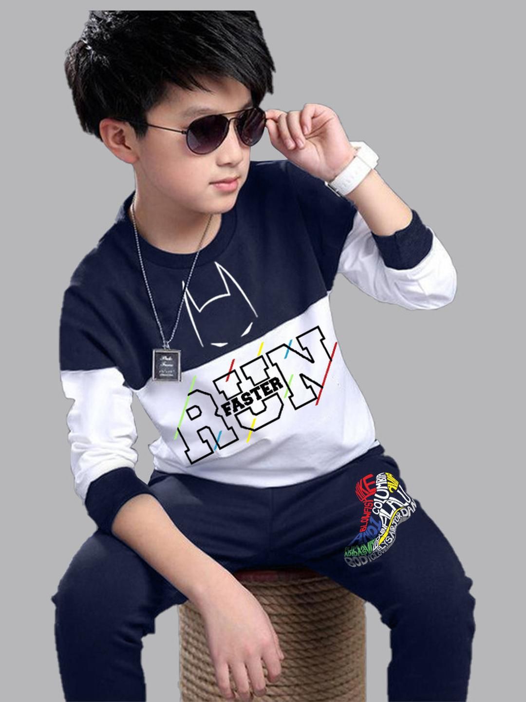 FastColors Unisex Navy Blue Clothing Set-picture-39