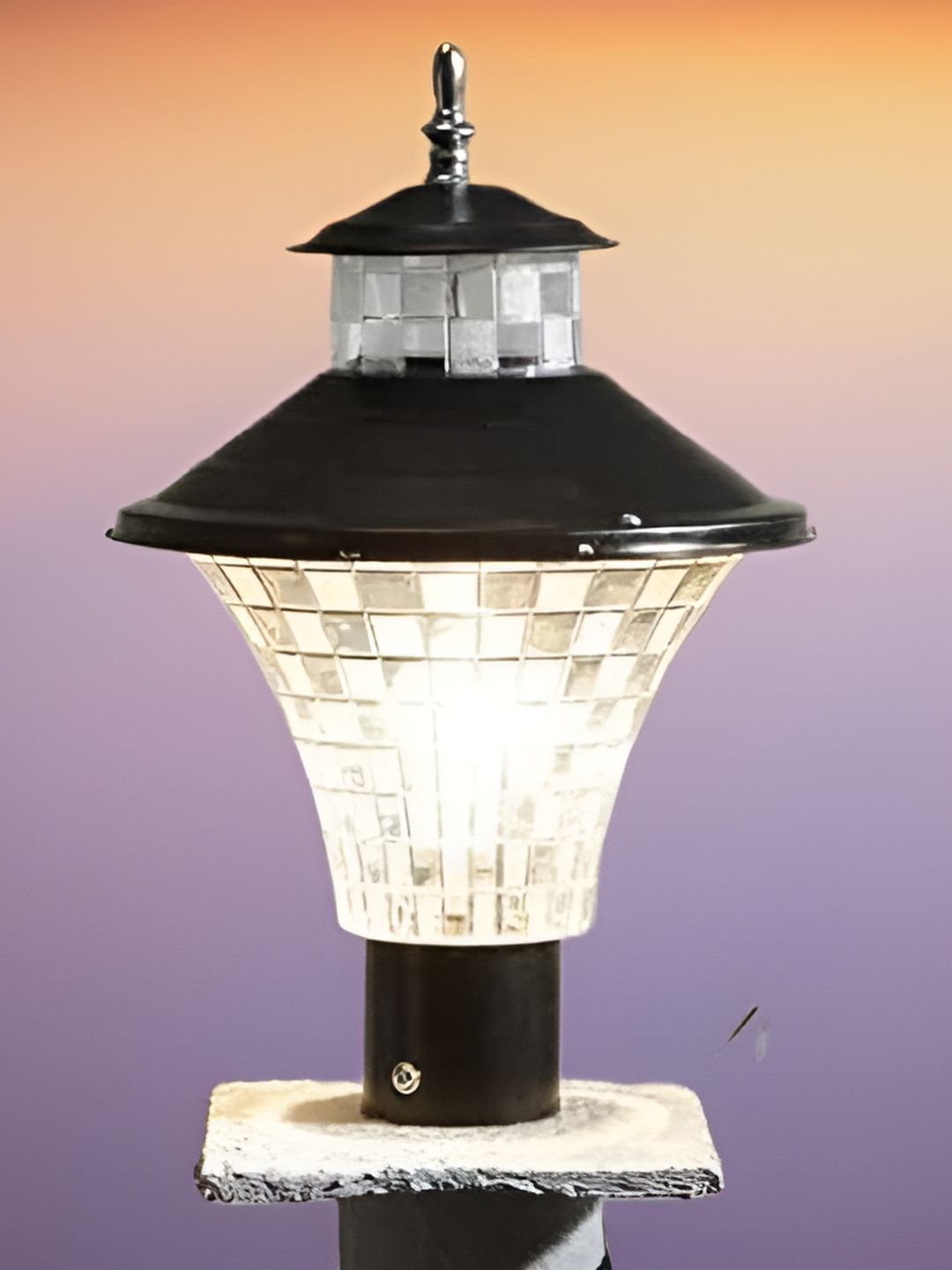 KINIS Black Modern Shape Gate & Garden Light Outdoor Lamp For Home & Office Entrance-image-24