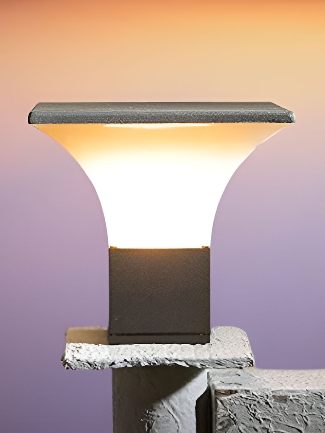 KINIS Grey Frustum Rust-Resistant Outdoor Lamp-image-40