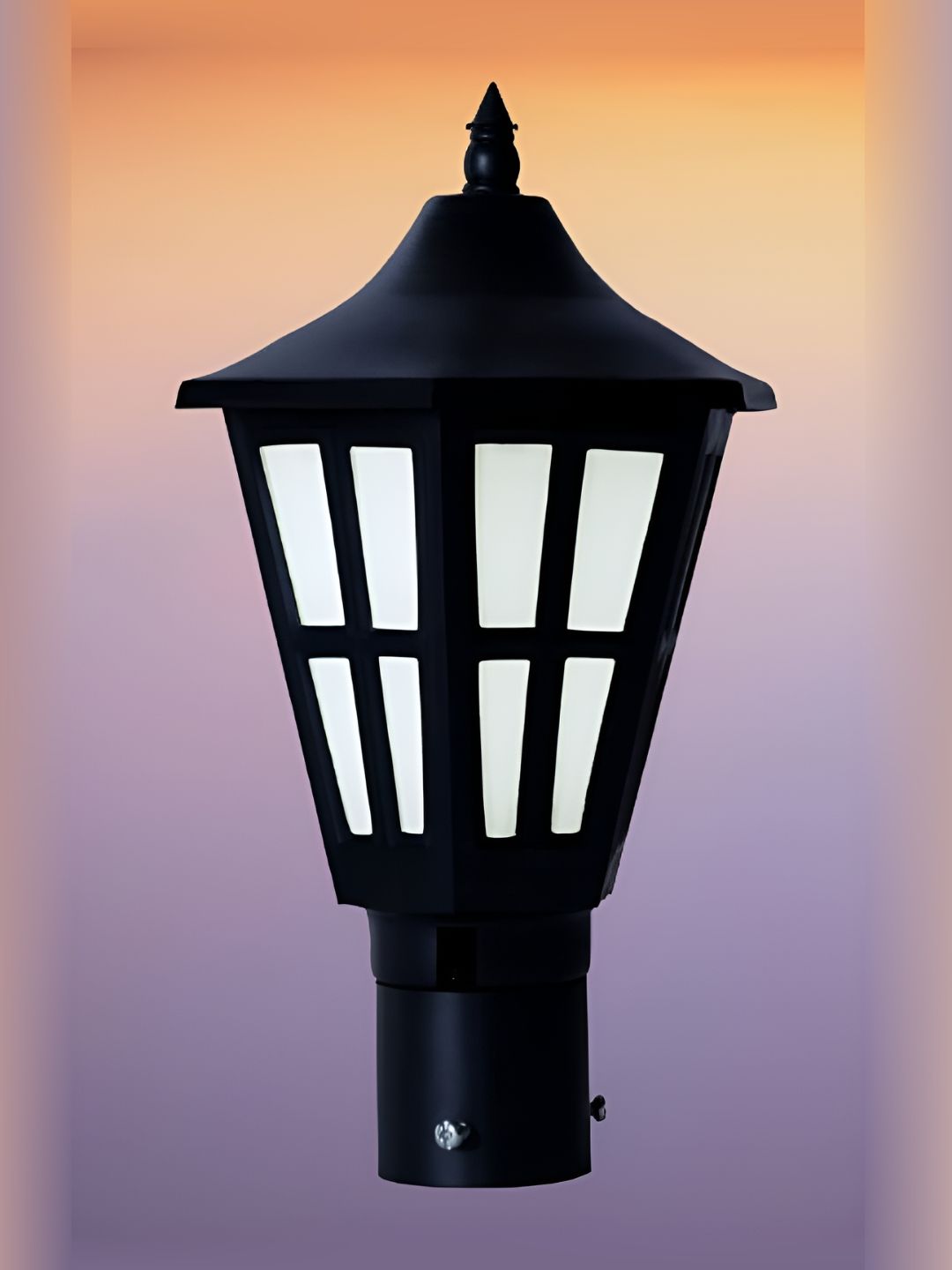 KINIS Black Frustum Rust-Resistant Outdoor Lamp-picture-40