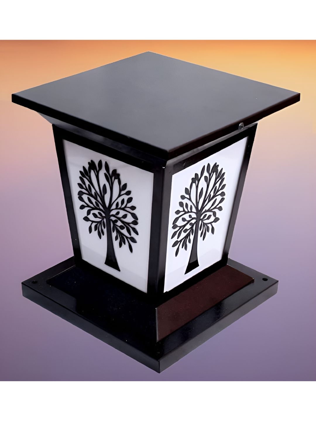 KINIS Black Frustum Rust-Resistant Outdoor Lamp-picture-49