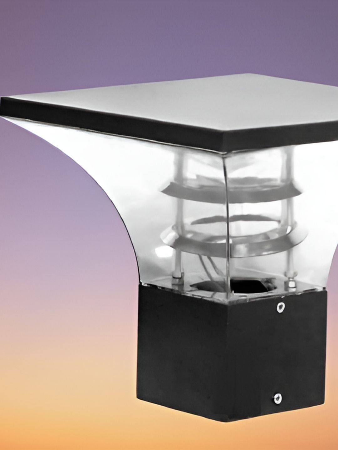 KINIS 2 Pieces Grey Frustum Shaped Light Outdoor Lamps-image-27