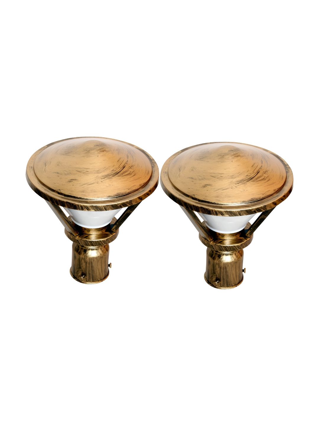 KINIS White 2 Pieces Frustum Rust-Resistant Outdoor Lamps-picture-30
