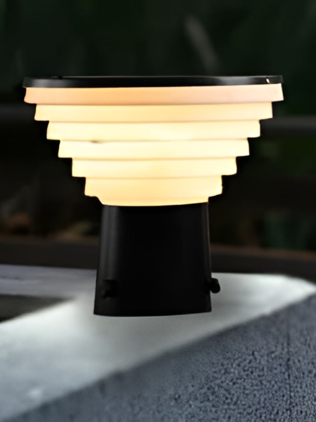 KINIS Black Frustum Shape Gate & Garden Light Outdoor Lamp-picture-48