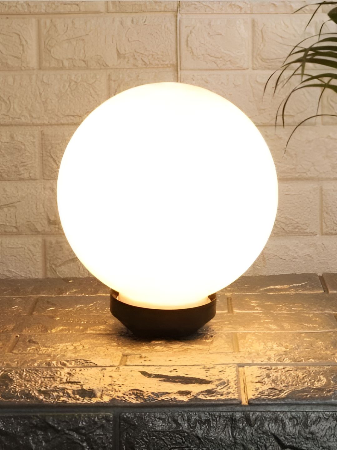KINIS White Spherical Shaped Gate & Garden Light Outdoor Lamp-image-26