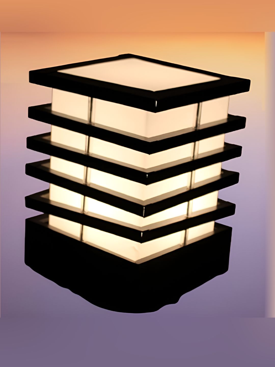 KINIS Black Modern Shape Gate & Garden Light Outdoor Lamp For Home & Office Entrance-picture-39