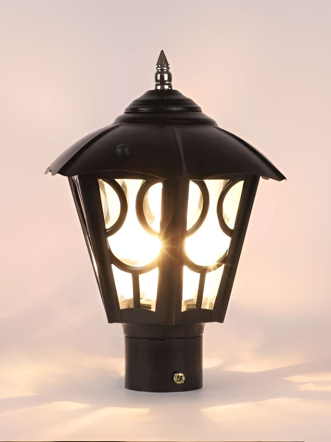 KINIS Black Frustum Shaped Gate & Garden Light Outdoor Lamp-picture-34