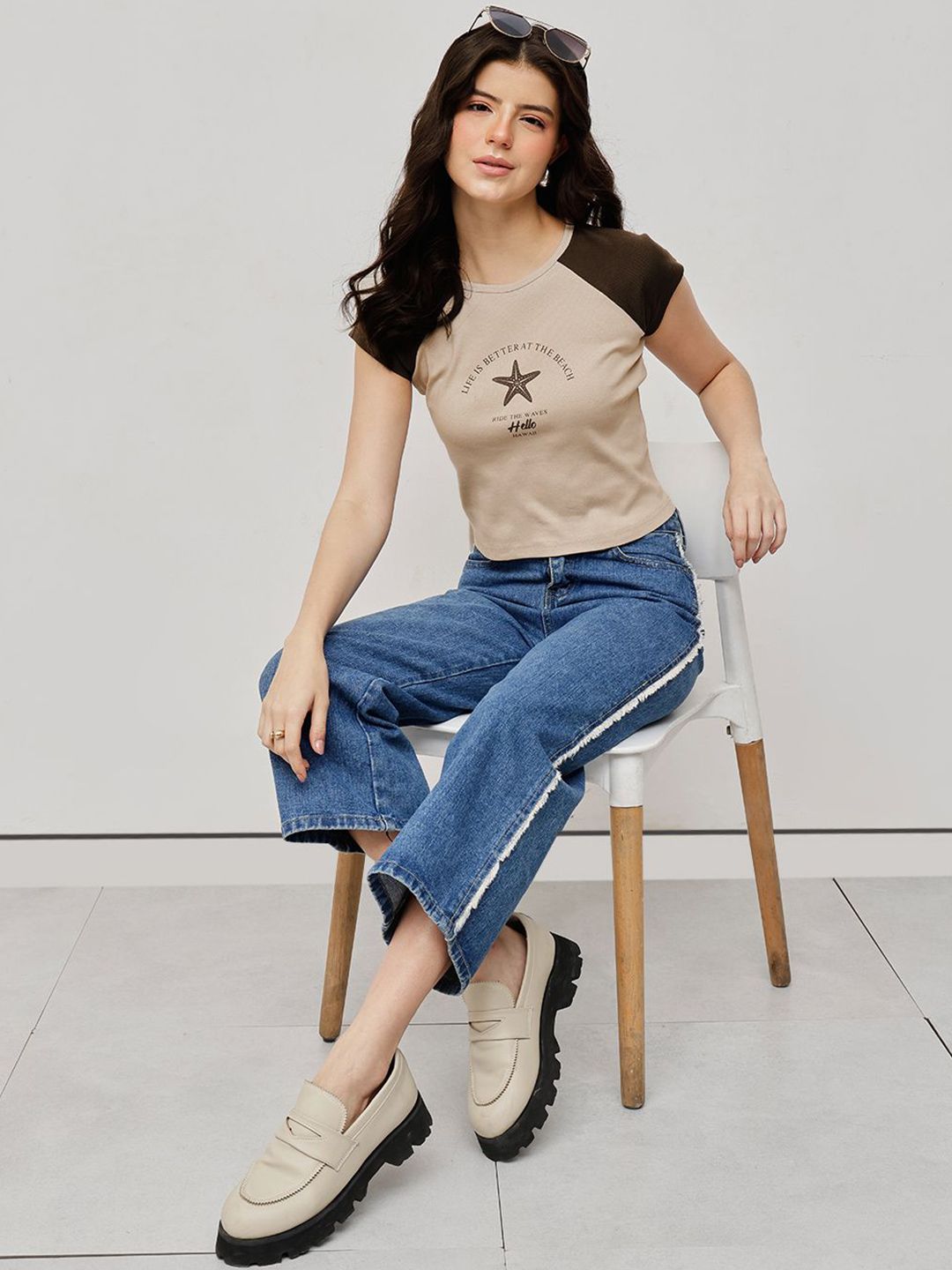 Women's Beautiful Printed Crop Tops main image 0