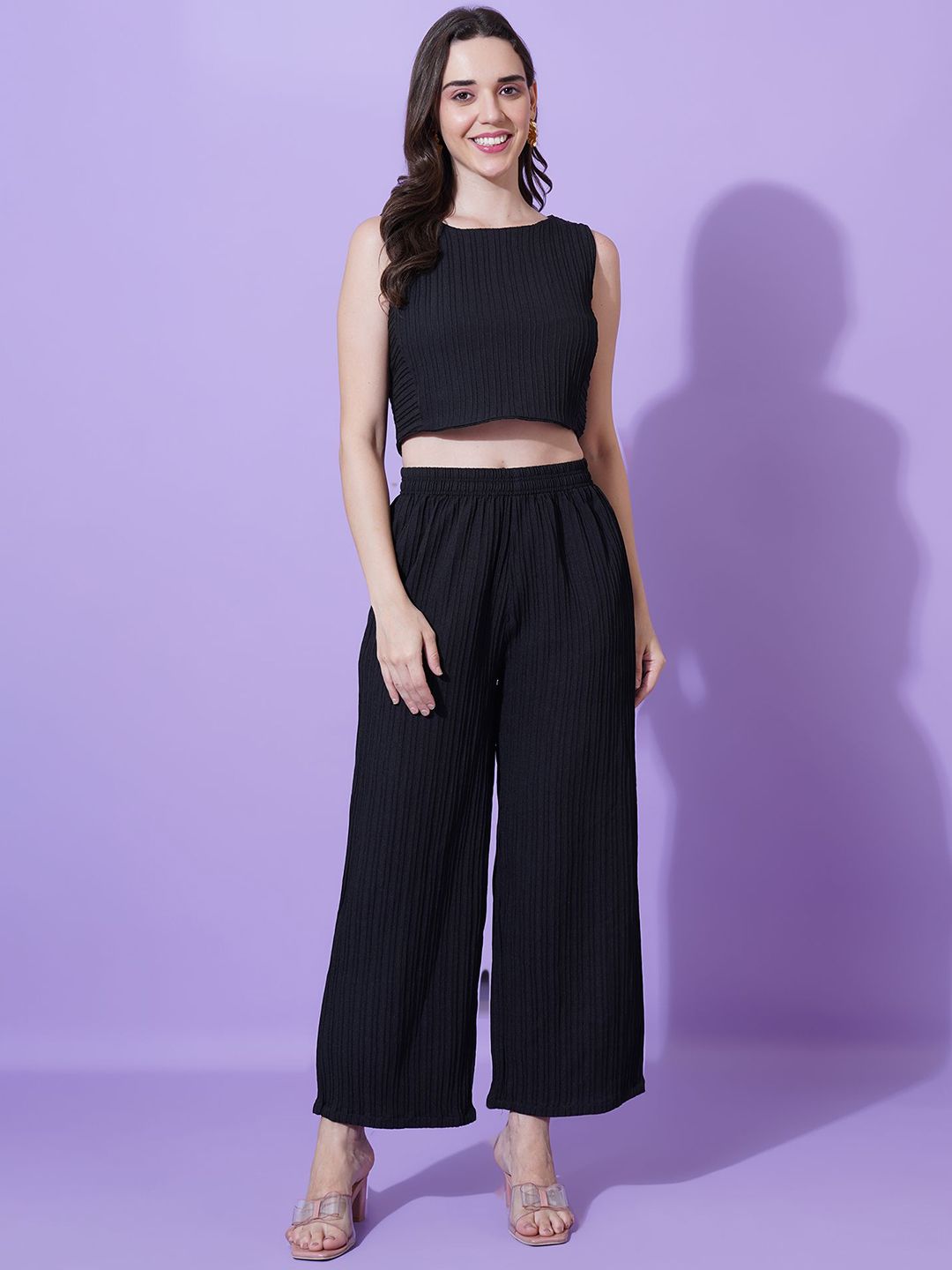 Mast & Harbour Self Design Top With Trousers Co-Ords-picture-28