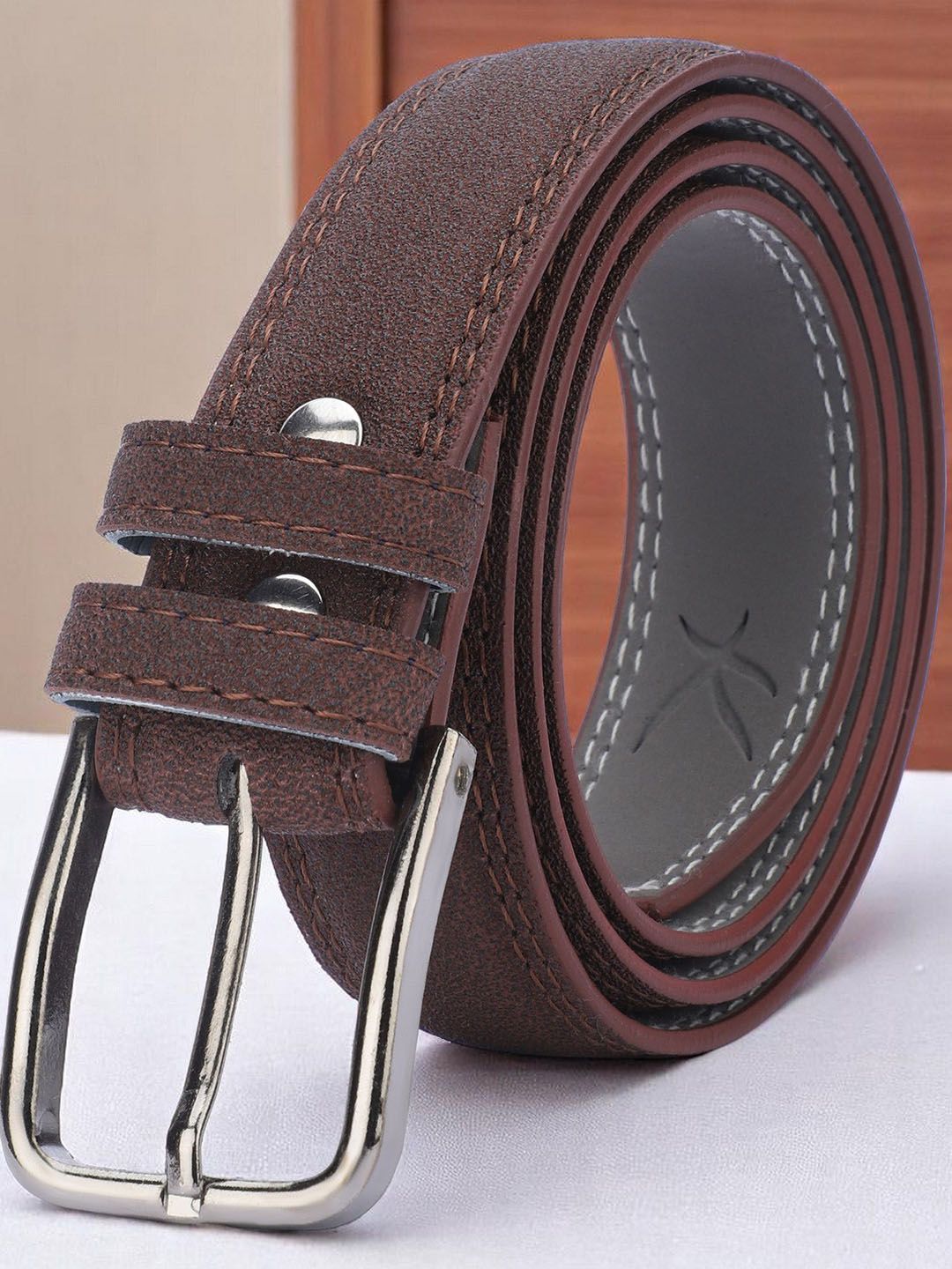 Kastner Men Textured Formal Belt-picture-34