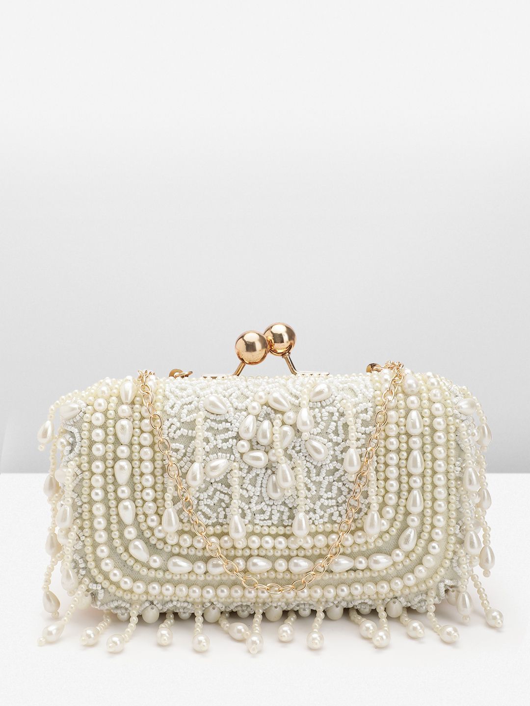 Anouk Embroidered Box Clutch-image-33