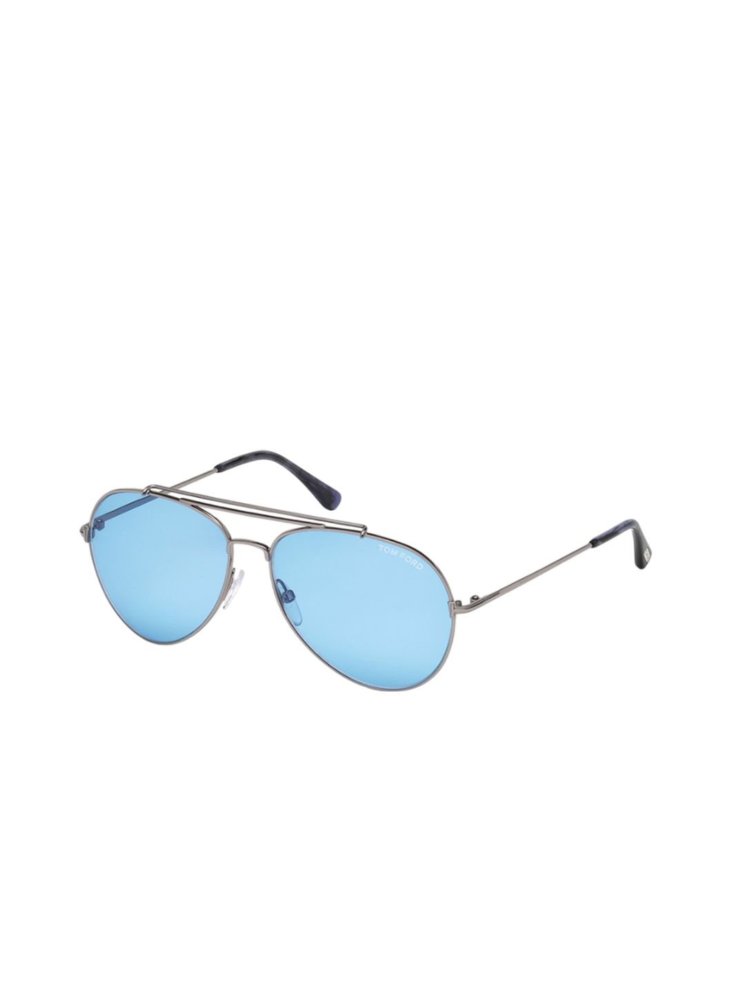 Tom Ford Men UV Protected Aviator Sunglasses FT0497 60 14V-image-3