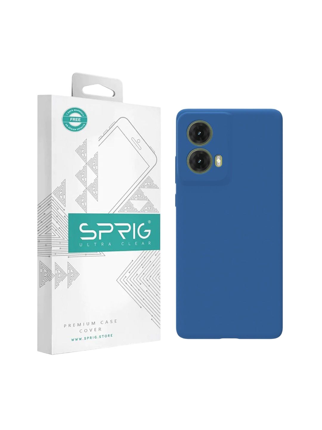 SPRIG Solid Printed Bumper Case Mobile Accessories-image-43