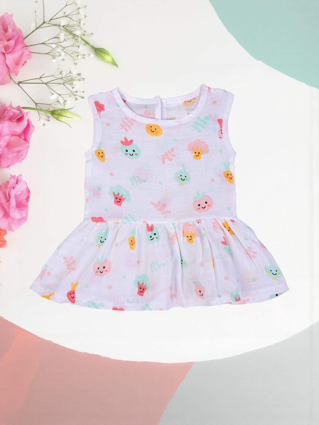 MumsLap Printed Fit & Flare Dress-picture-22