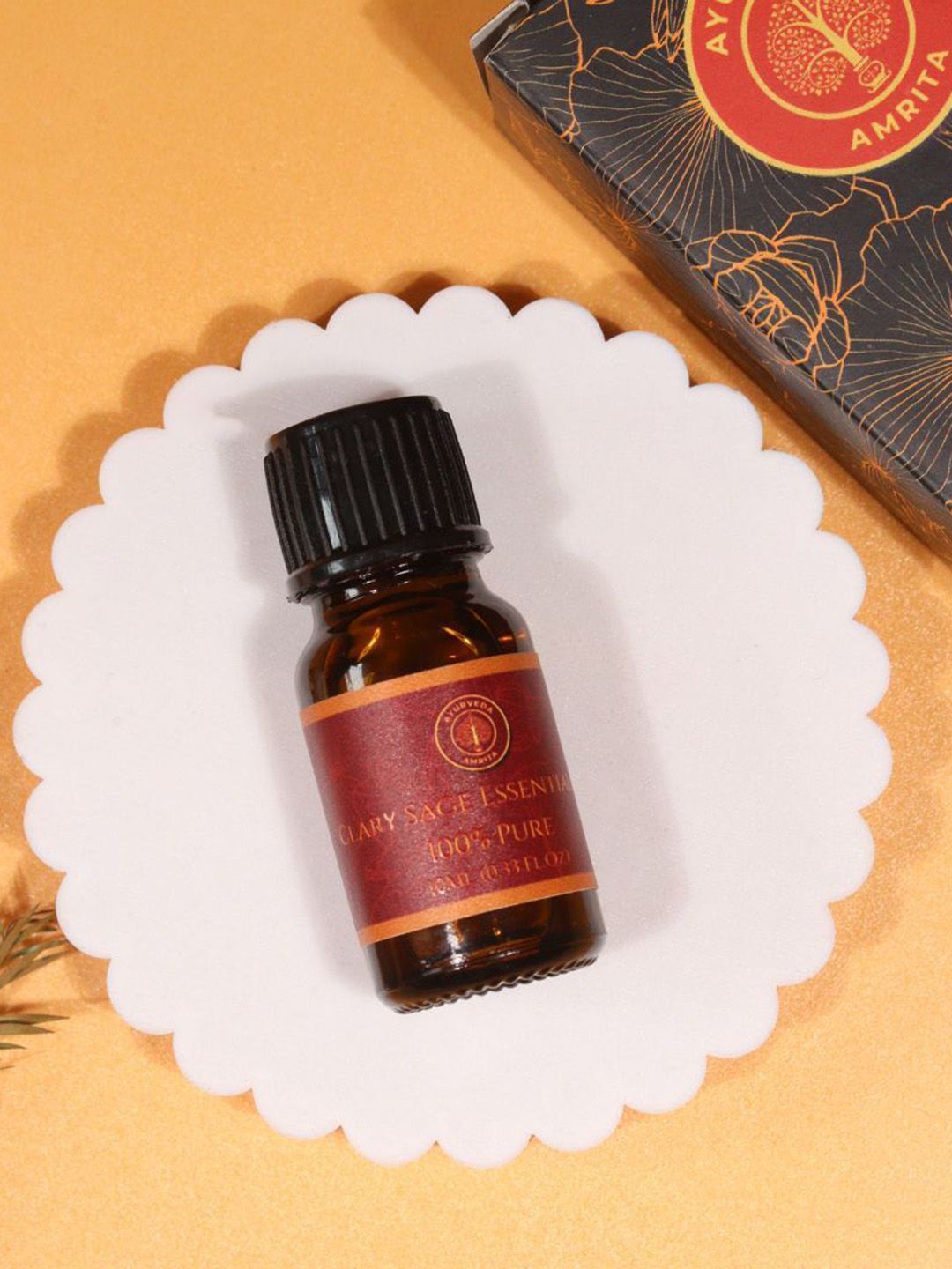 Ayurveda Amrita Pure Clary Sage Essential Oil For Hair Growth - 10 ml-image-11