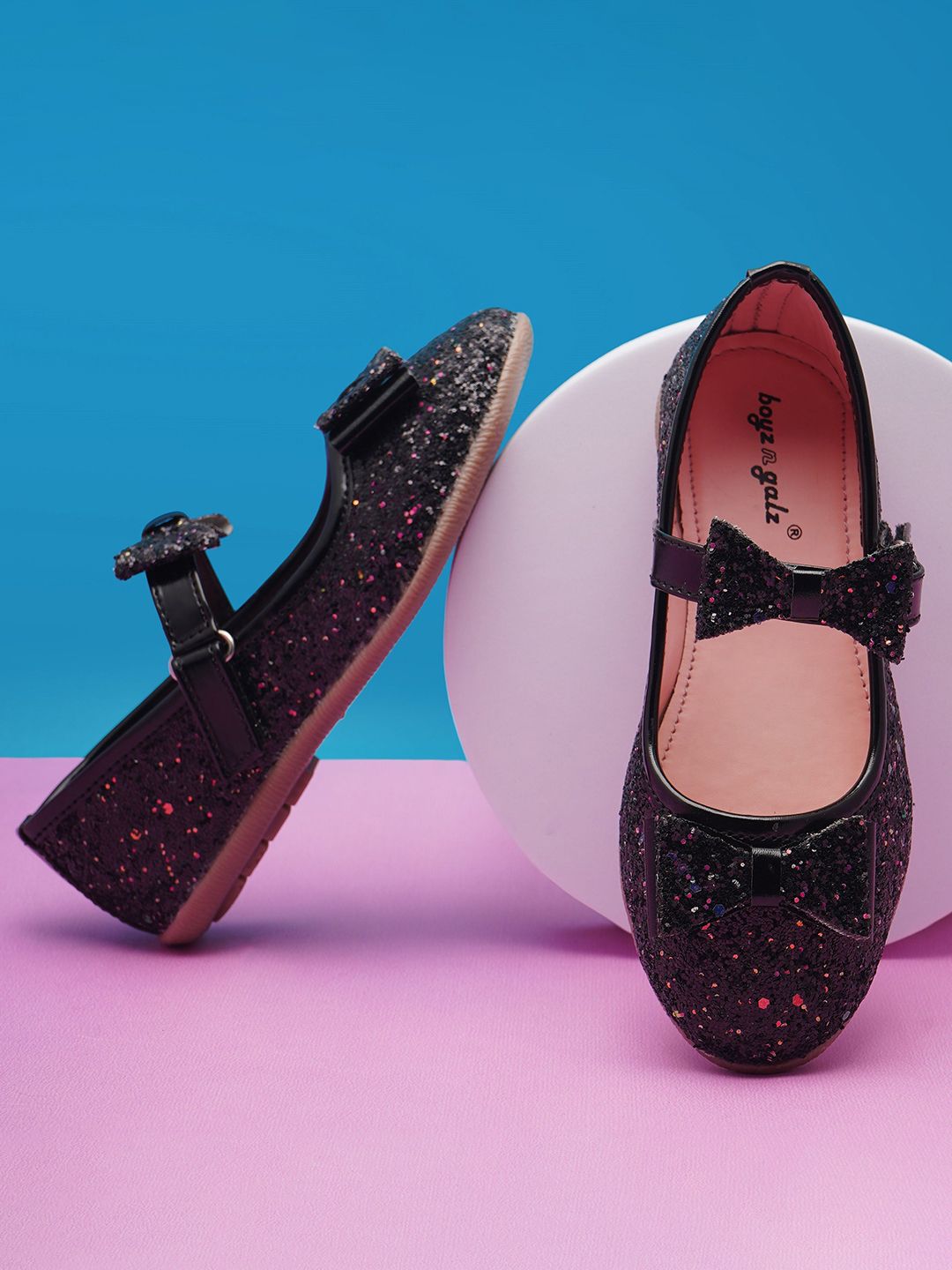 BOYZ N GALZ Girls Embellished Ballerinas-picture-53