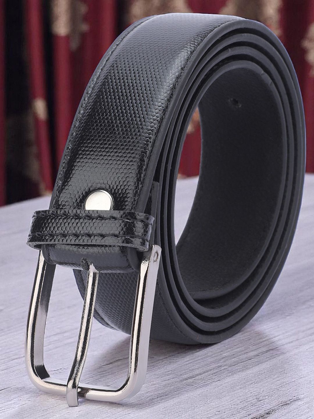 Provogue Men Textured Formal Belt-image-30