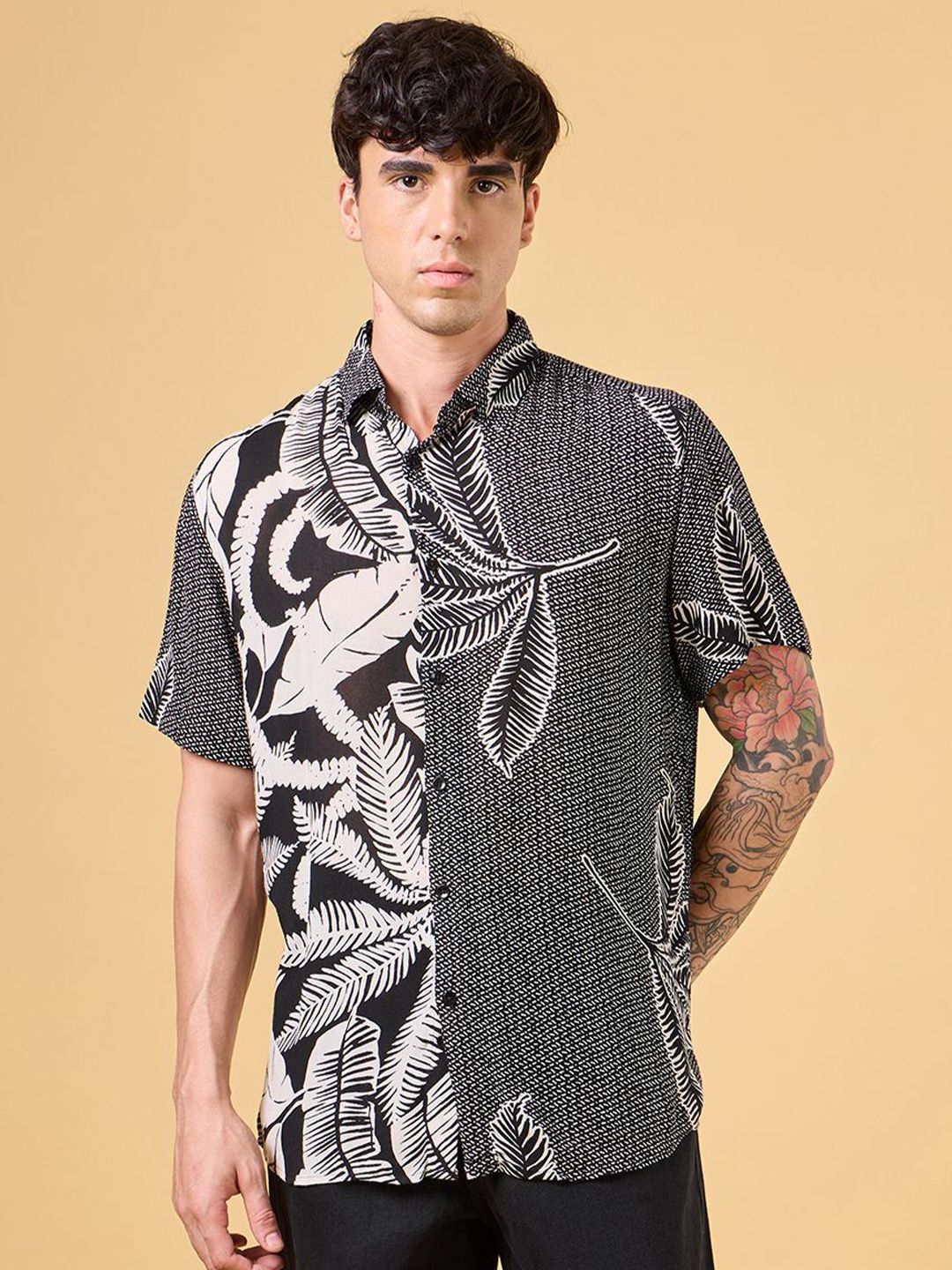 DON VINO Men Slim Fit Printed Casual Shirt-picture-25