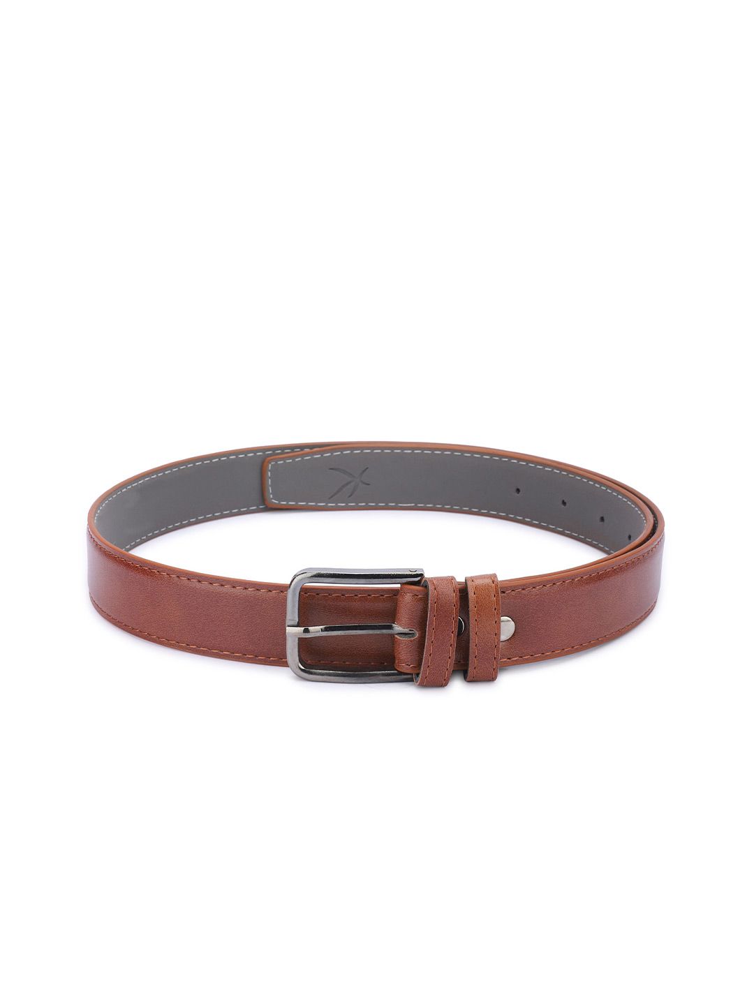 The Roadster Lifestyle Co. Men Textured Formal Belt-picture-31