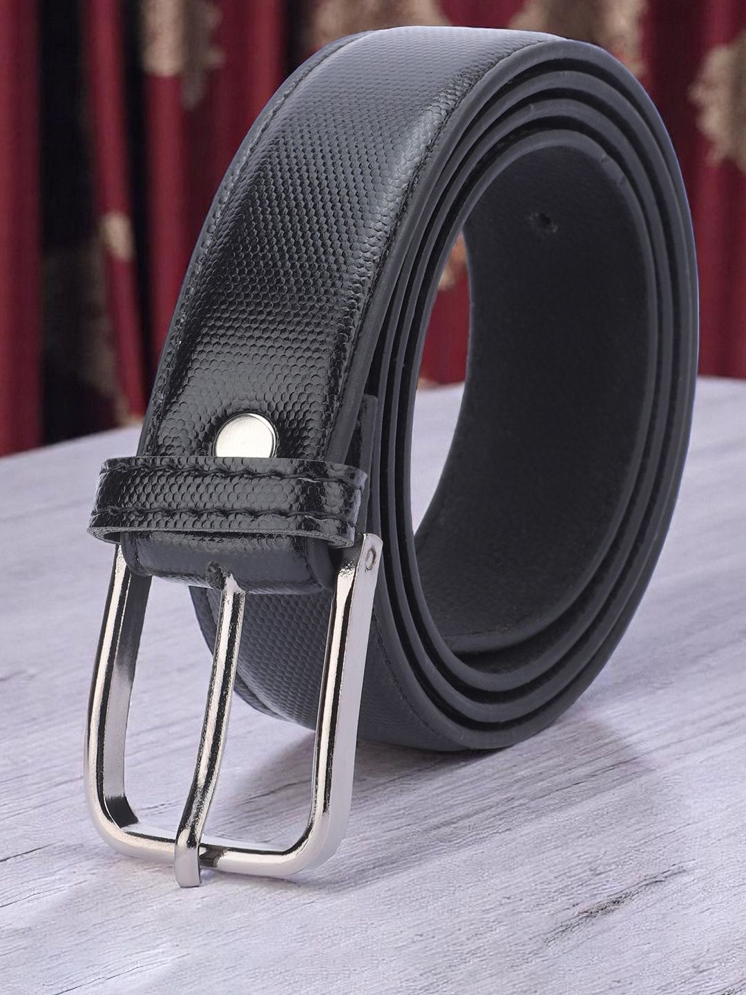 Kastner Men Textured Synthetic Leather Formal Belt-picture-45