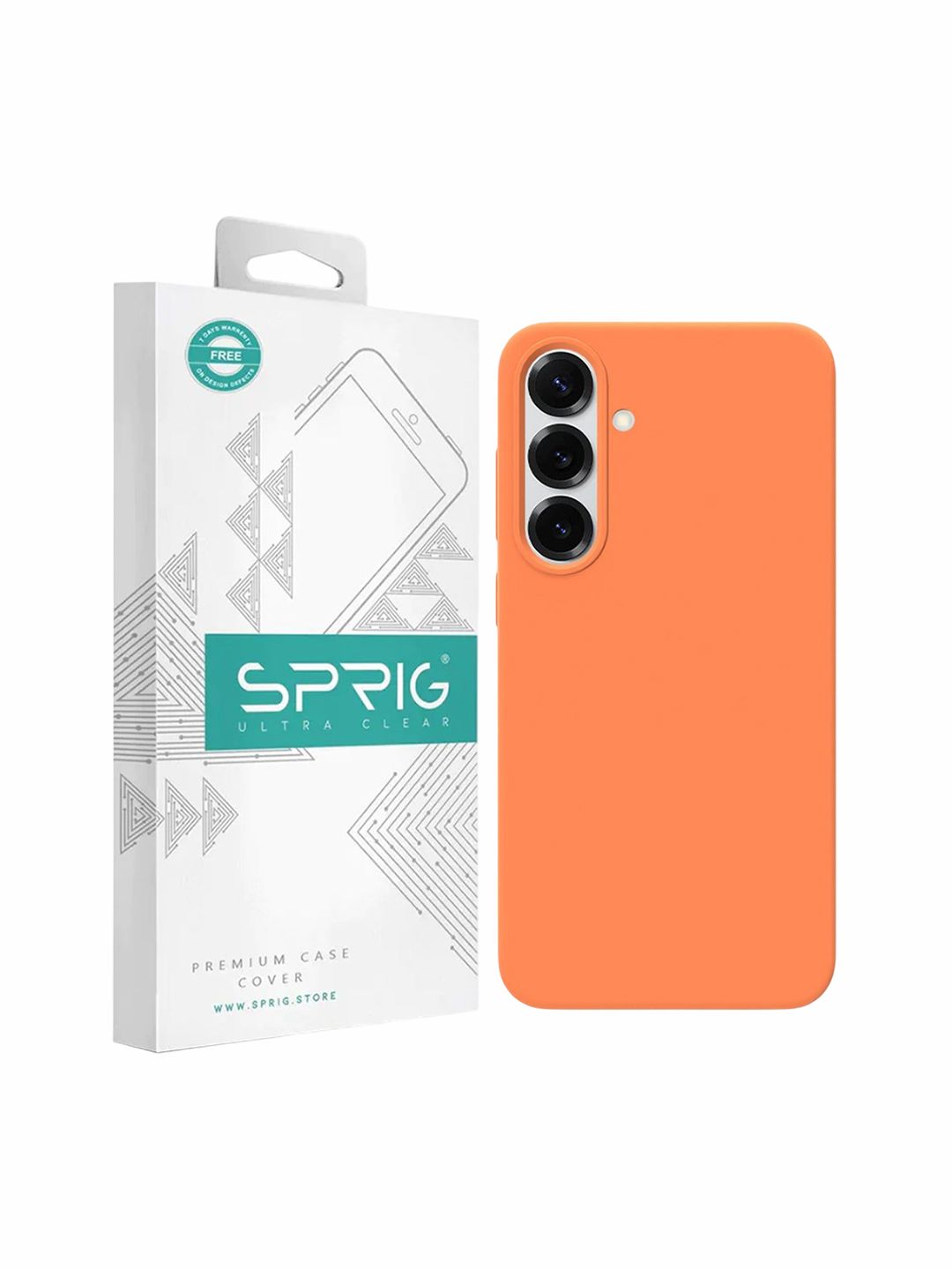 SPRIG Solid Printed Samsung Galaxy S25 Plus 5G Bumper Case Mobile Accessories-picture-42