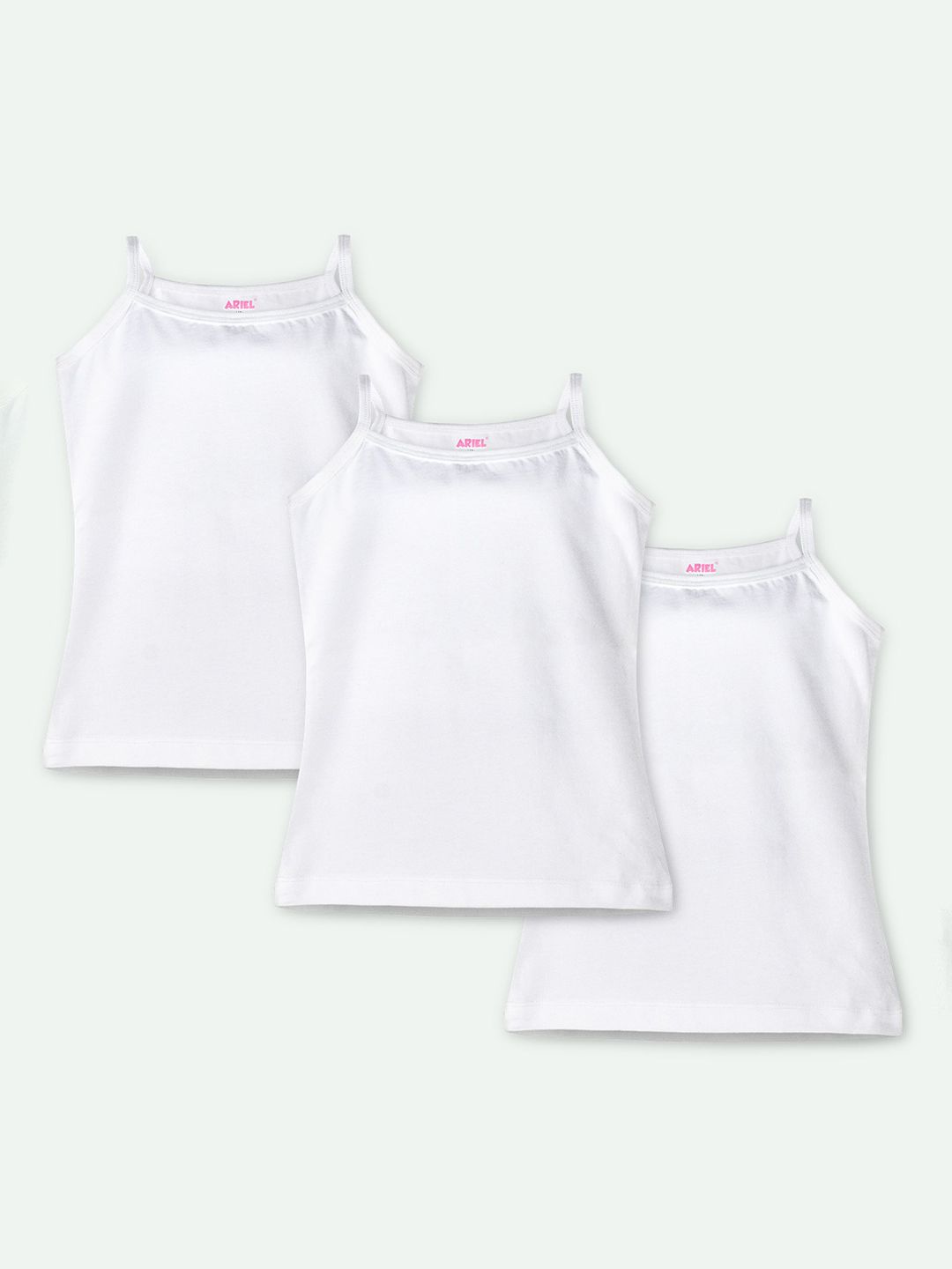 ariel Pack Of 3 Cotton Camisoles-picture-35