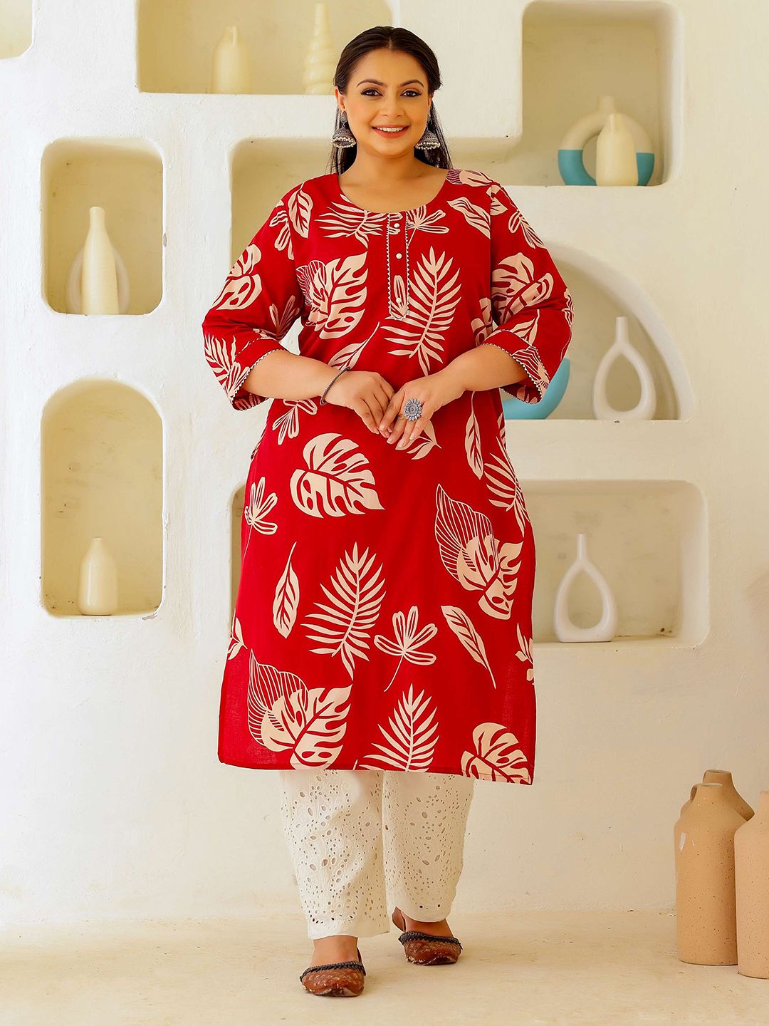 FLAVIA CREATION Women Plus Size Kurta-picture-25