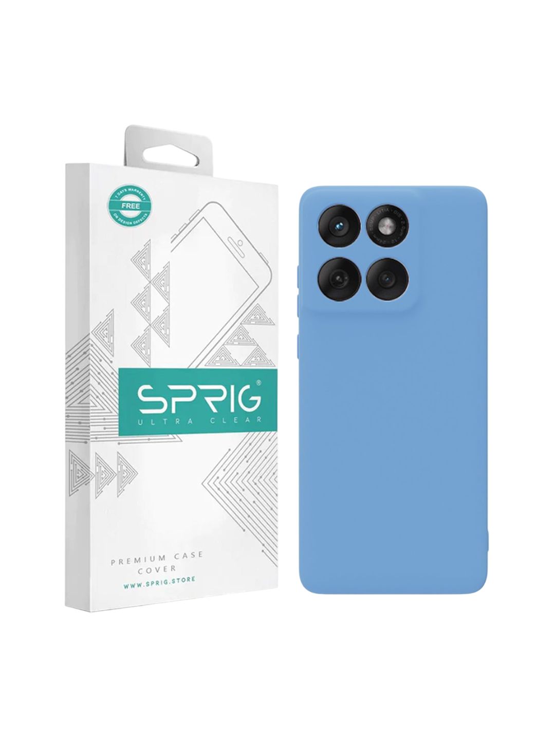 SPRIG Solid Printed Bumper Case Mobile Accessories-image-42