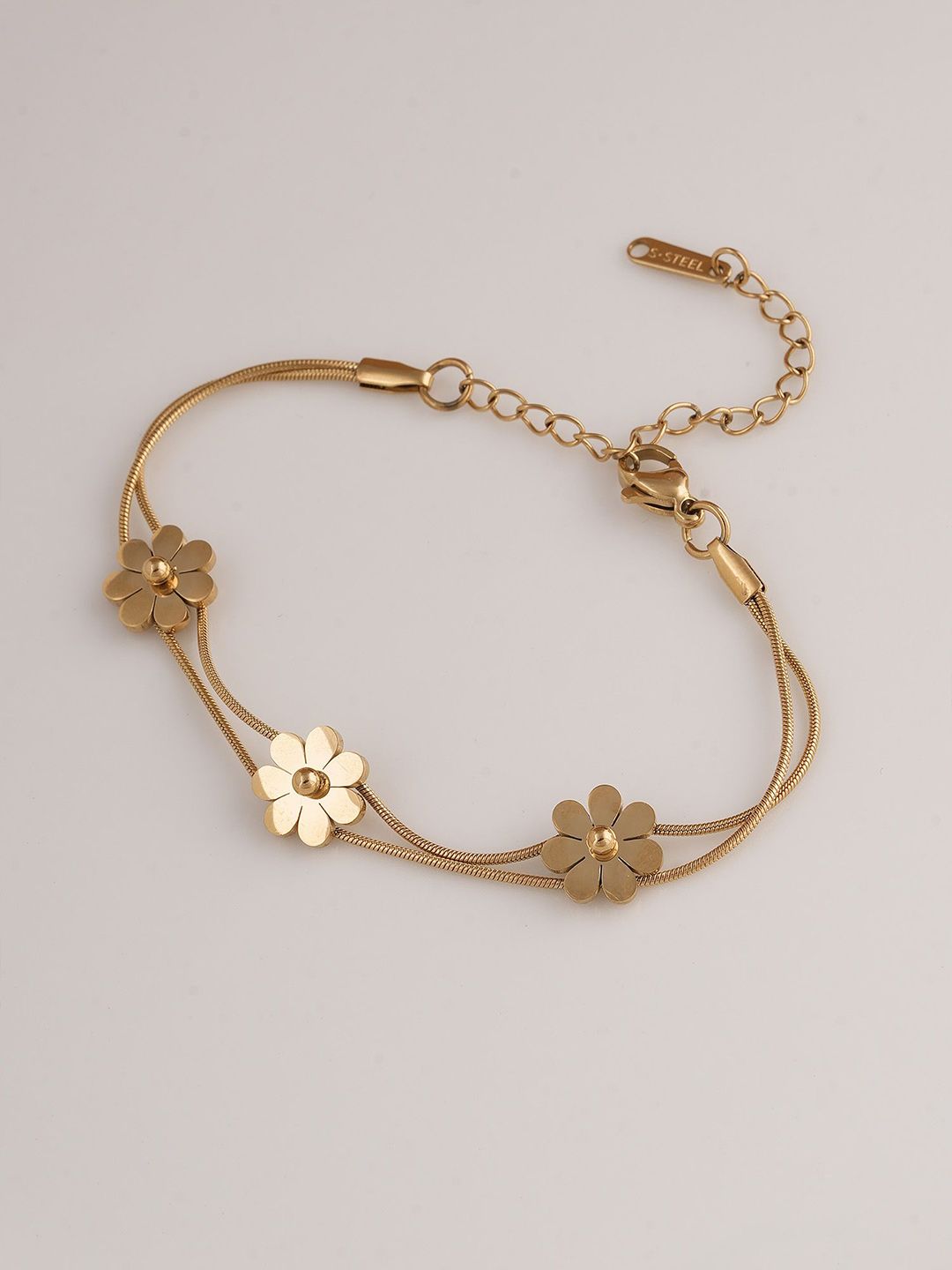PALMONAS Women Gold-Plated Waterproof & Anti-Tarnish Wraparound Bracelet-picture-35