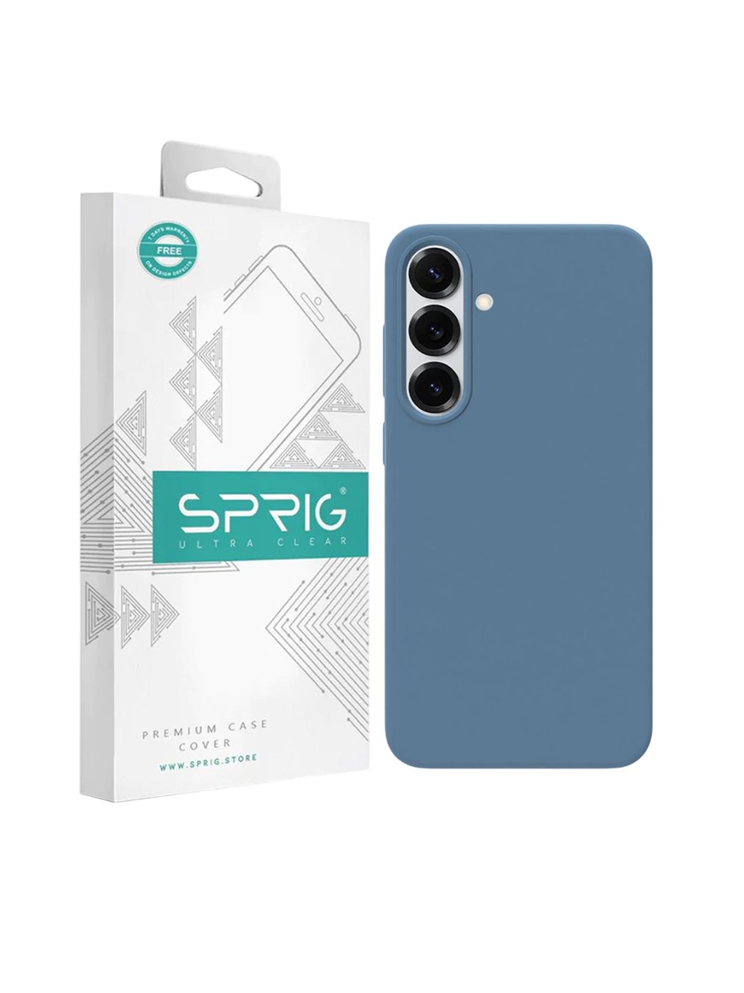 SPRIG Solid Printed Samsung Galaxy S25 Plus 5G Bumper Case Mobile Accessories-picture-40