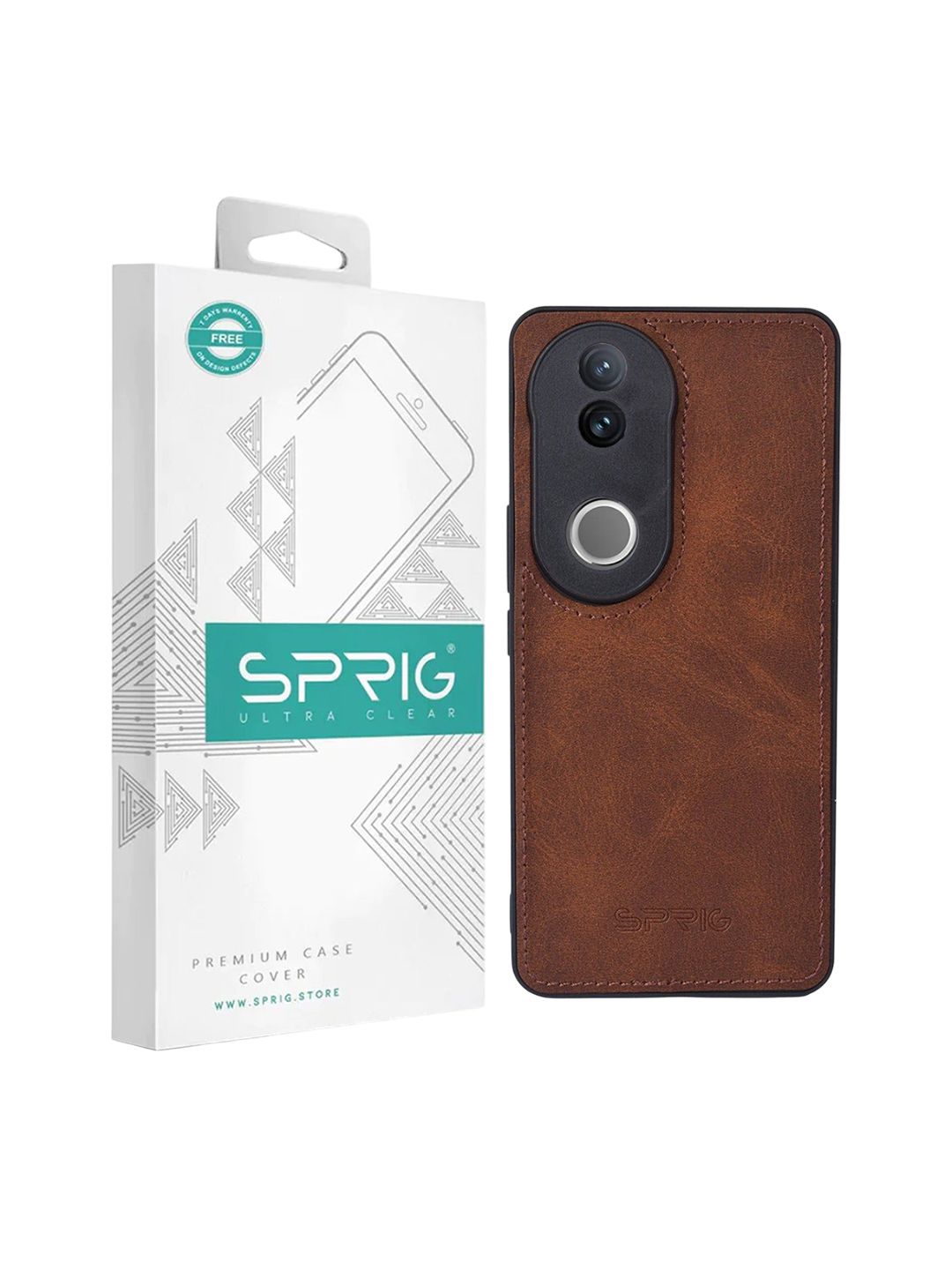 SPRIG Vivo V50 5G Matte PU Leather Back Cover-picture-31