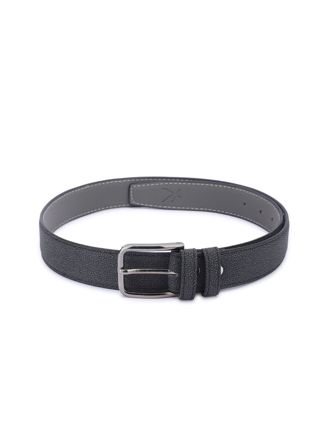 The Roadster Lifestyle Co Men Textured Formal Belt-image-45