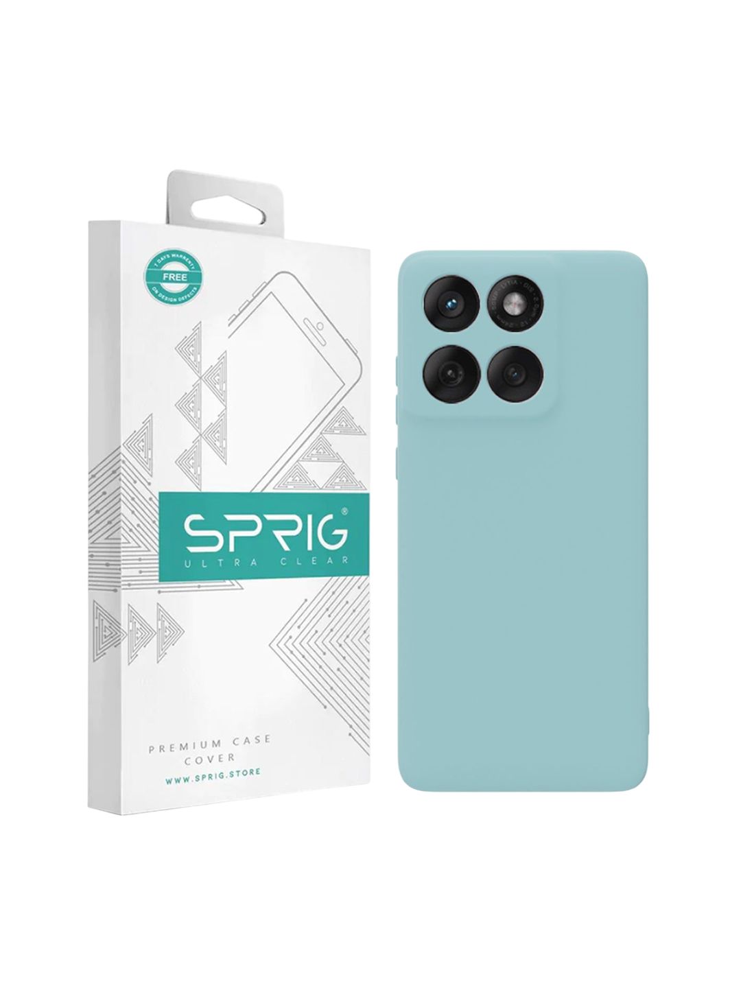 SPRIG Solid Printed Bumper Case Mobile Accessories-image-17