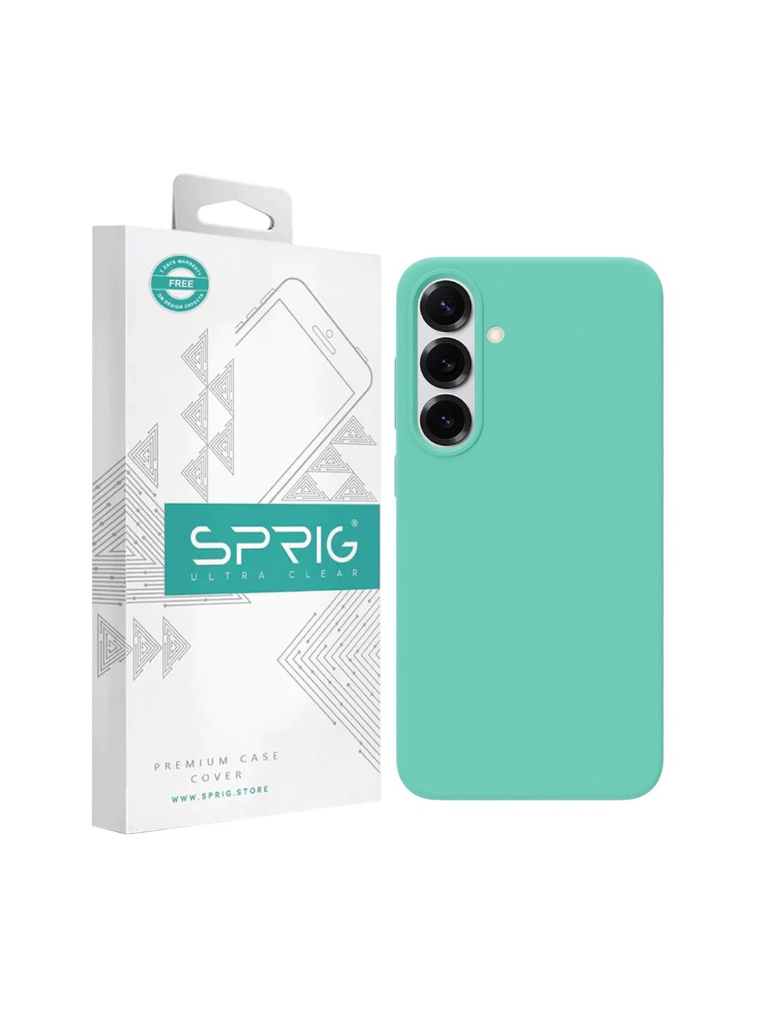 SPRIG Solid Printed Samsung Galaxy S25 Plus 5G Bumper Case Mobile Accessories-picture-38