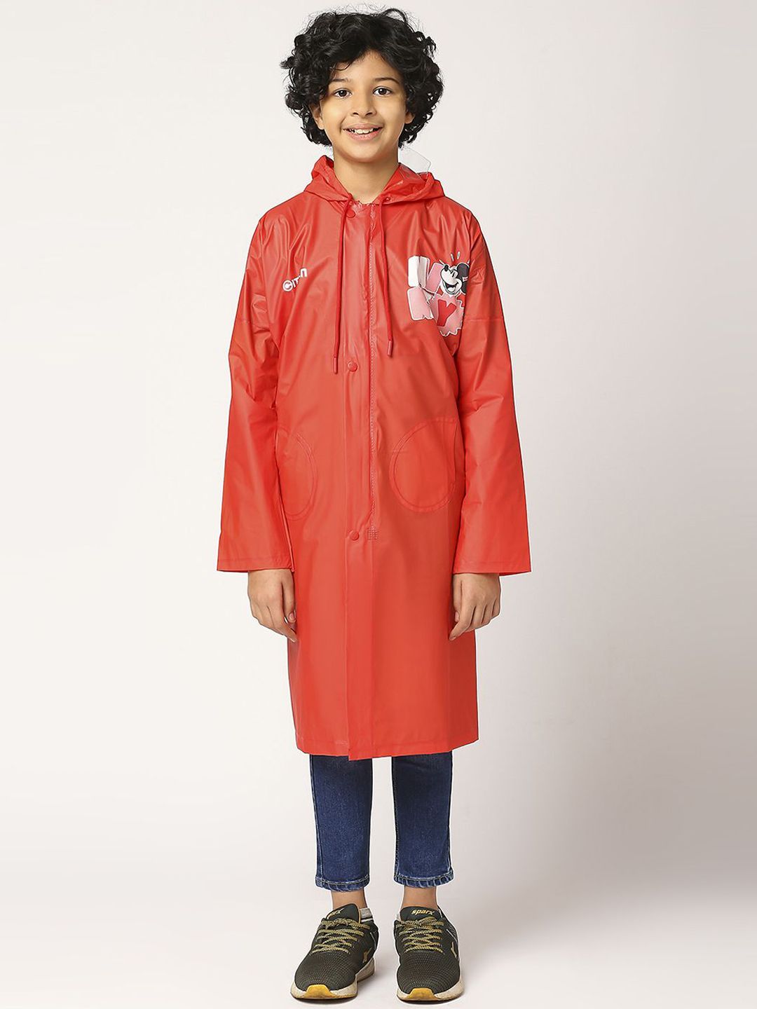 Citizen Kids Mickey Printed Rain Jacket-picture-44