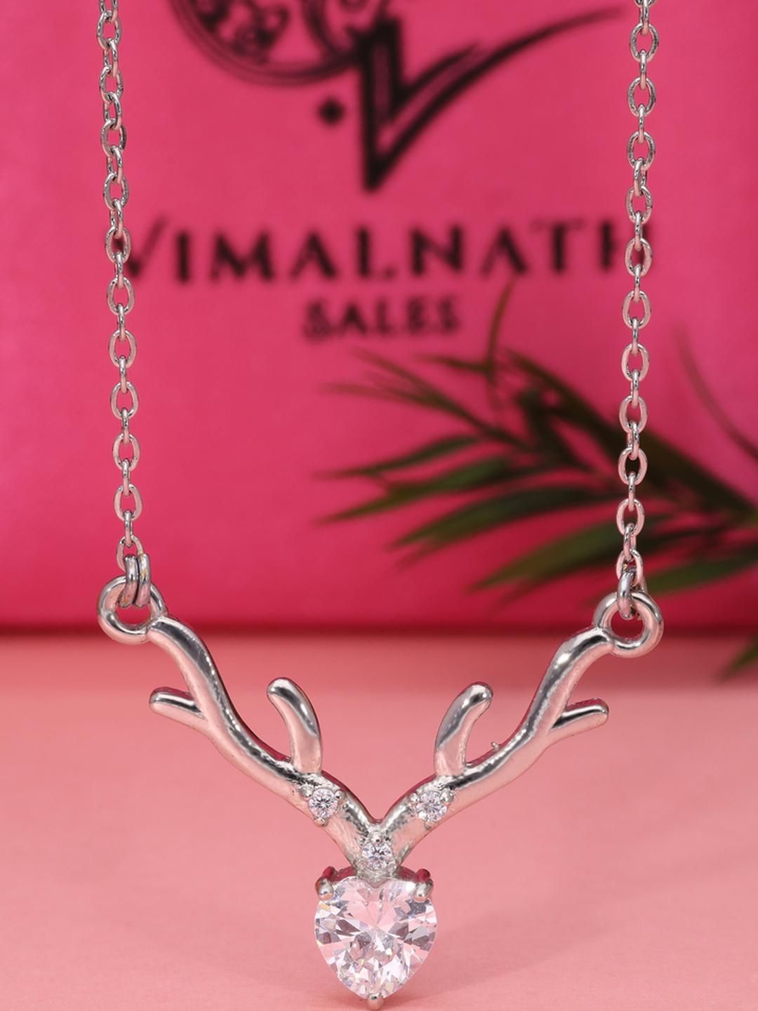 VIMALNATH SALES Unisex Silver Pendant-picture-16