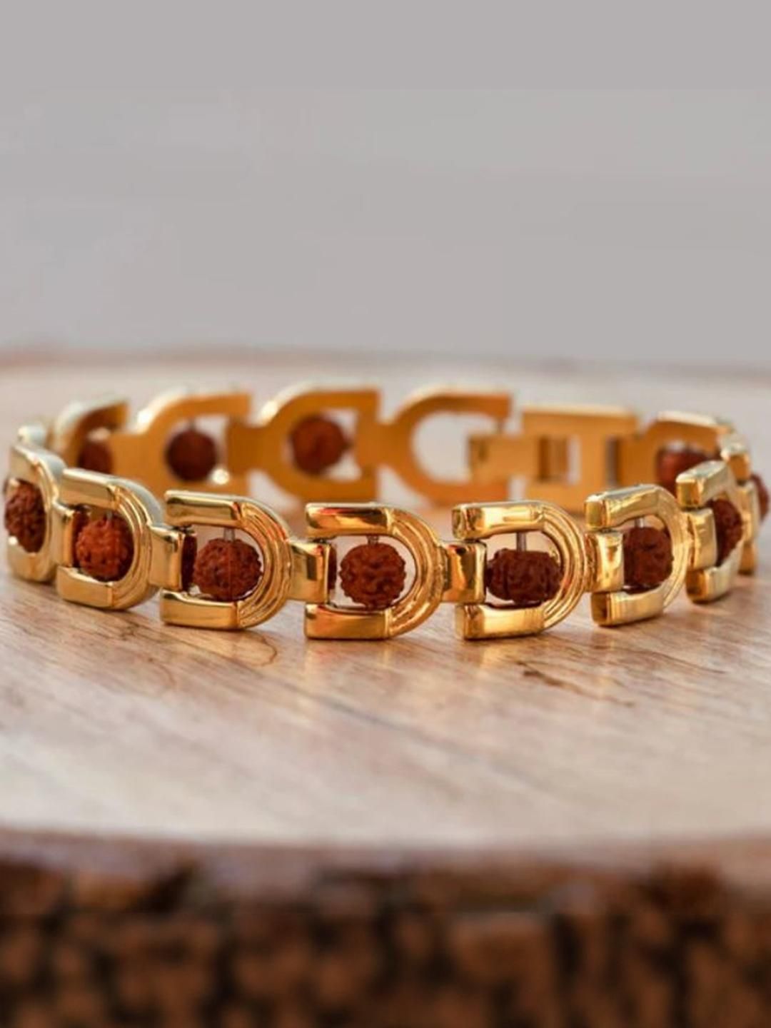 LAKSH Men Gold Bracelet-picture-13