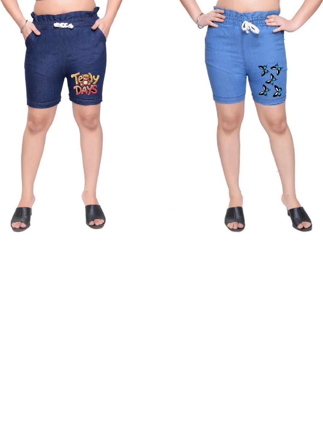 STYLOKAT Girls Blue Shorts-picture-12