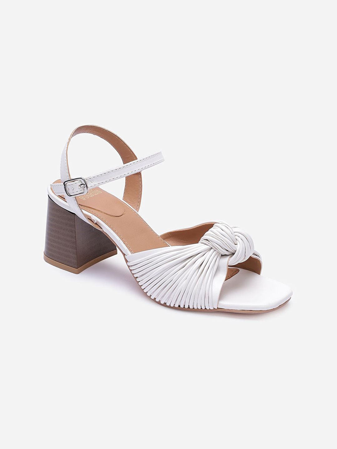Tao Paris PU Block Sandals with Buckles-picture-16