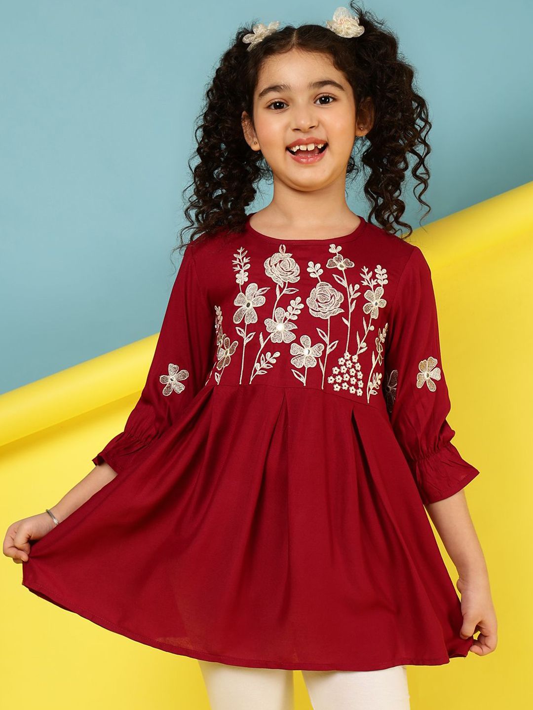 Miss & Chief Embroidered Top