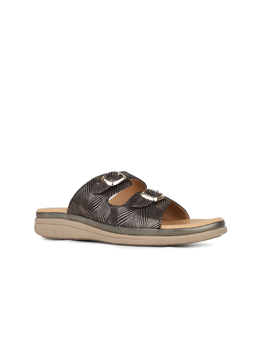 Inc 5 Women Printed Open Toe Flats with Buckles-picture-33