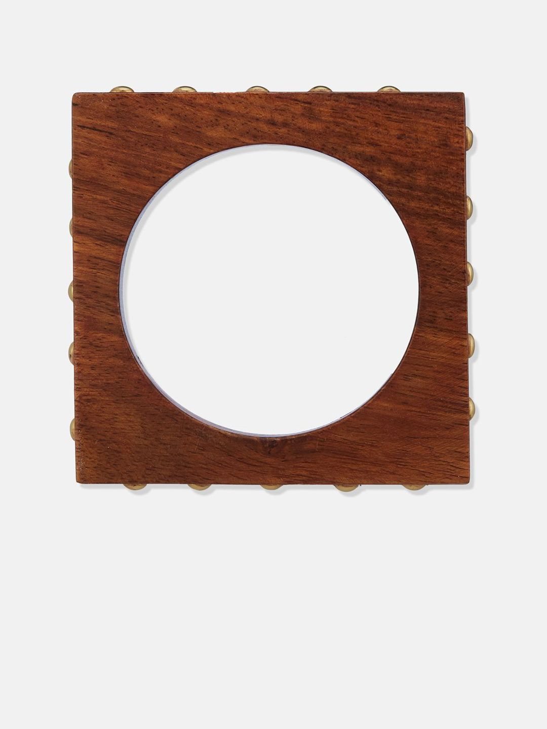 ATIBELLE Set Of 3 Gold-Plated Wooden Bangles