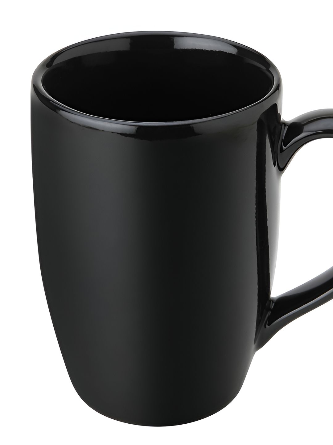 BODHI HOUSE Black Ceramic Dishwasher & Microwave Safe Glossy Mug 350 ml-image-24