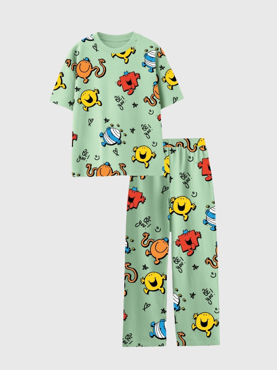 Nap Chief Unisex Kids Printed Night suit-picture-44
