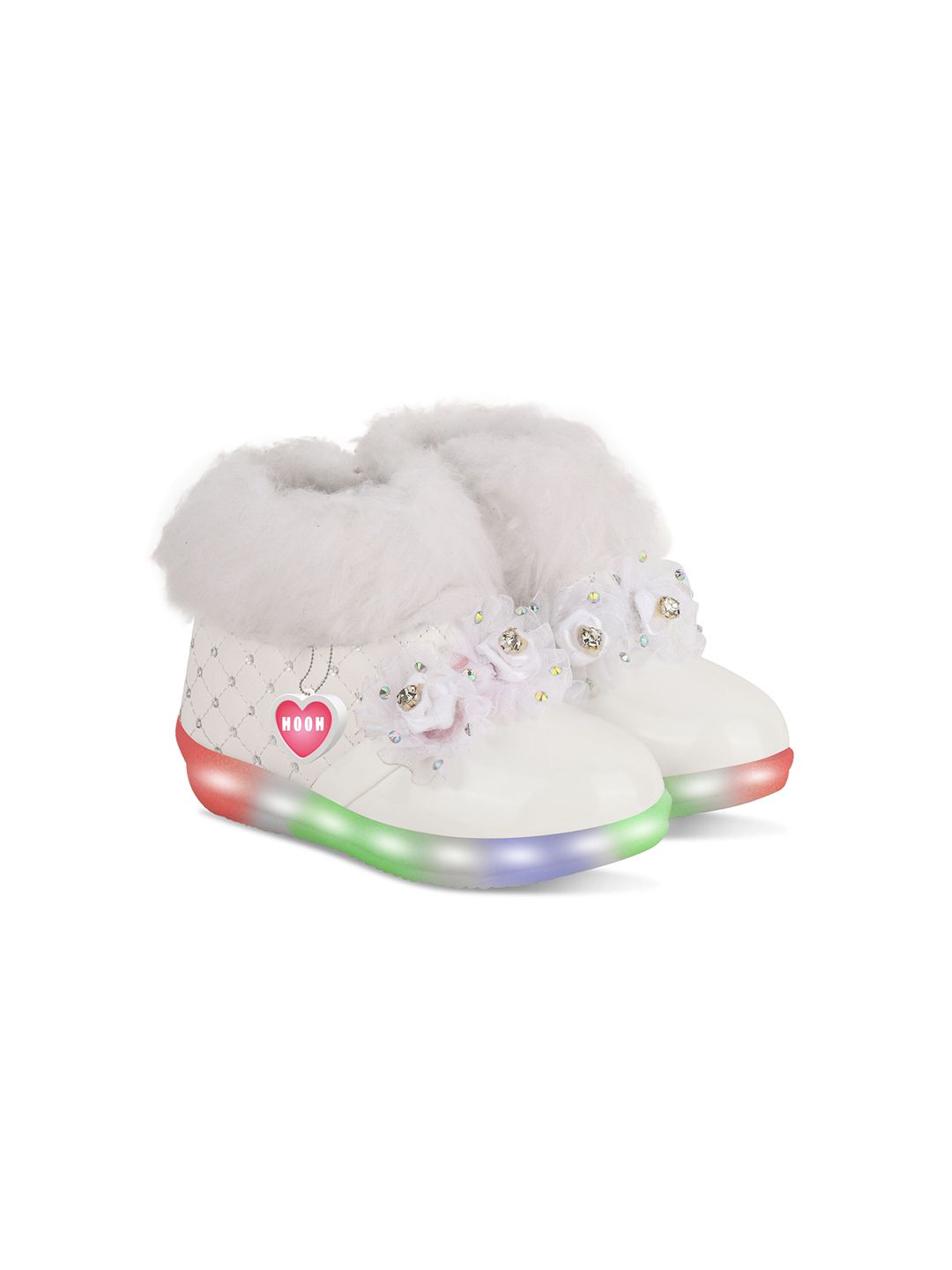 HOOH Now Comfort in Fashion Girls Embelished Booties-picture-41